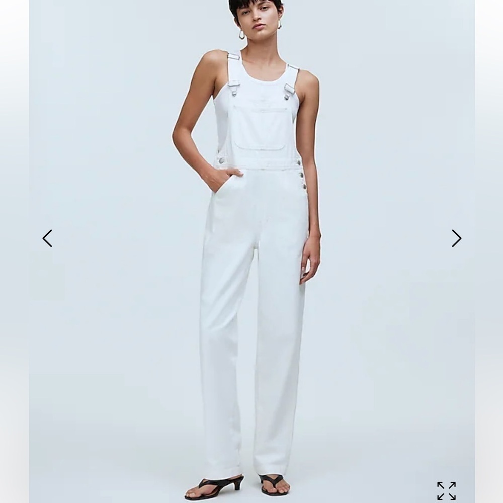 Madewell Lighthouse Denim Oversized Carpenter Overalls